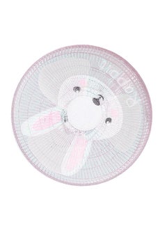 Thoraya Round Electric Fan Guard Dust Cover for Pedestal Fan Summer Washable Dustproof Safety Fan Cover Net Mesh for Kids Bunny S 40cm / 15.7in  - Image 3