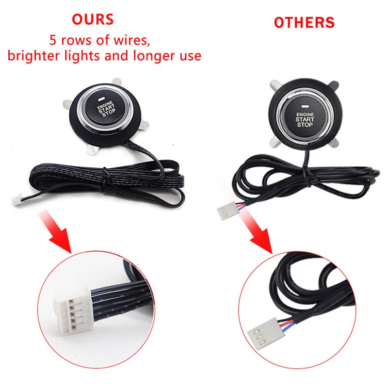 [Source Manufacturer] Car One-Button Start Modification Keyless Entry Mobile Phone Control Car Remote Start System - Image 5