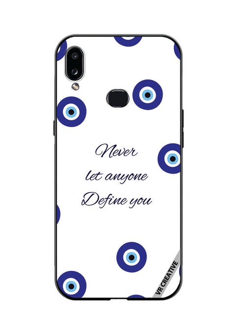 Protective Case Cover For Samsung Galaxy A10s Never Let Anyone Define You Design Multicolour