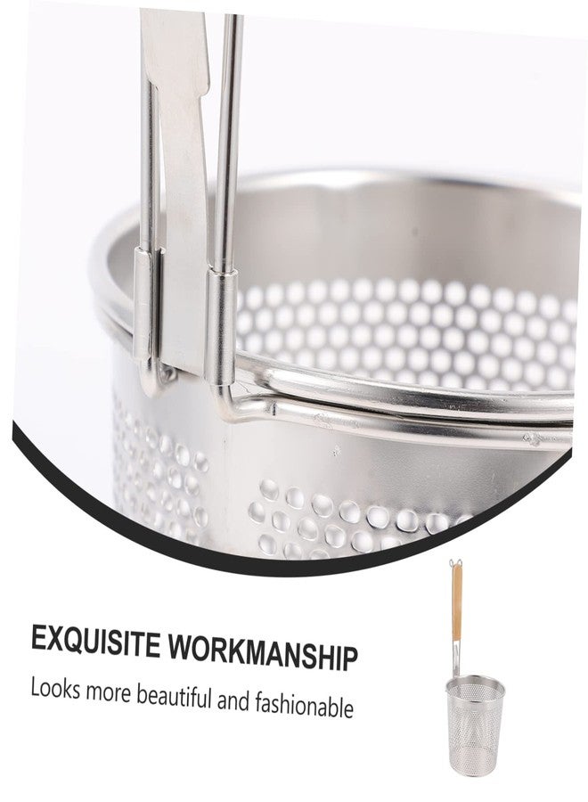 SHOWERORO Stainless Steel Cook Noodle Spoon Fine Mesh Strainer for Ramen Pasta and Vegetables Easy to Clean Ideal for Kitchen Cooking - Image 5