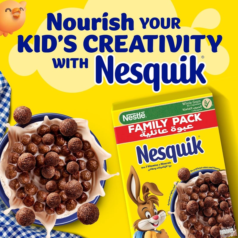 Nesquik نسكويك نستله حبوب نسكويك بنكهة الشوكولاتة - 950غ - Image 4