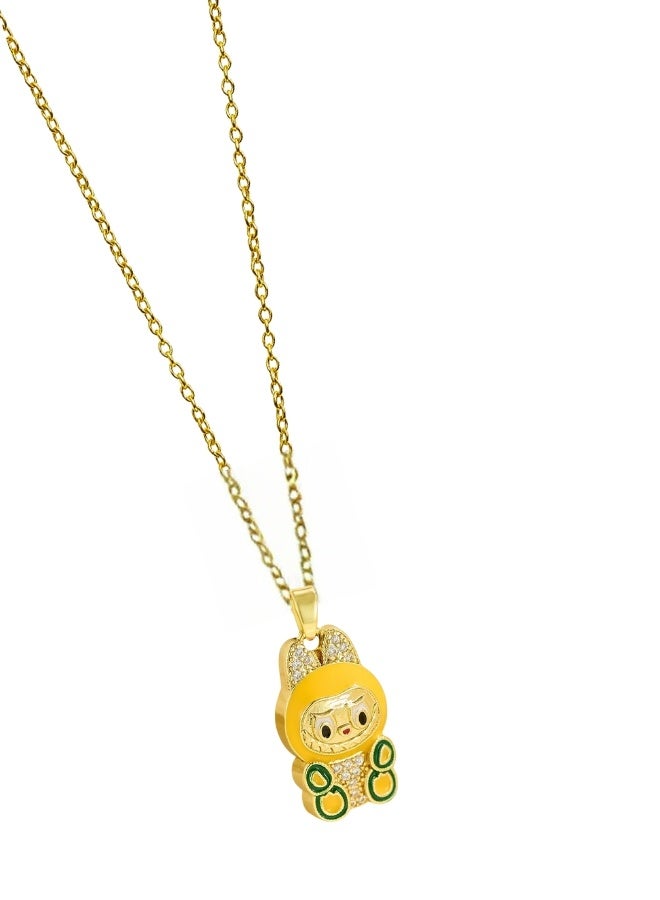 Stainless Steel Pendant Necklace Charm Chain for Women Accessories - Image 1