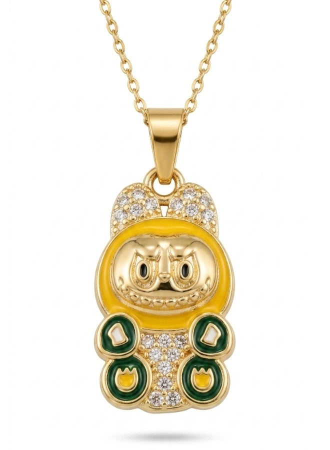 Stainless Steel Pendant Necklace Charm Chain for Women Accessories - Image 1