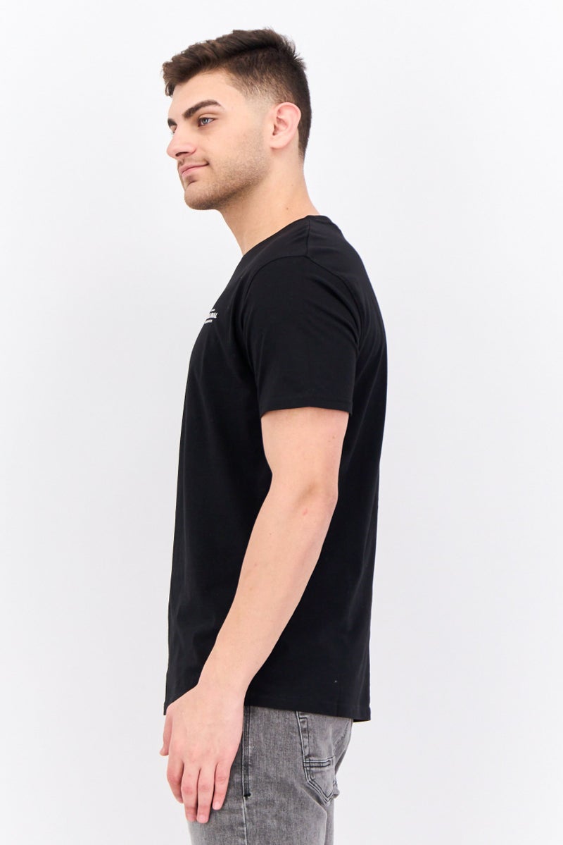 CROSSHATCH Men 7 Pack Crew Neck Short Sleeve Brand Logo T Shirt, Multicolor - Image 4