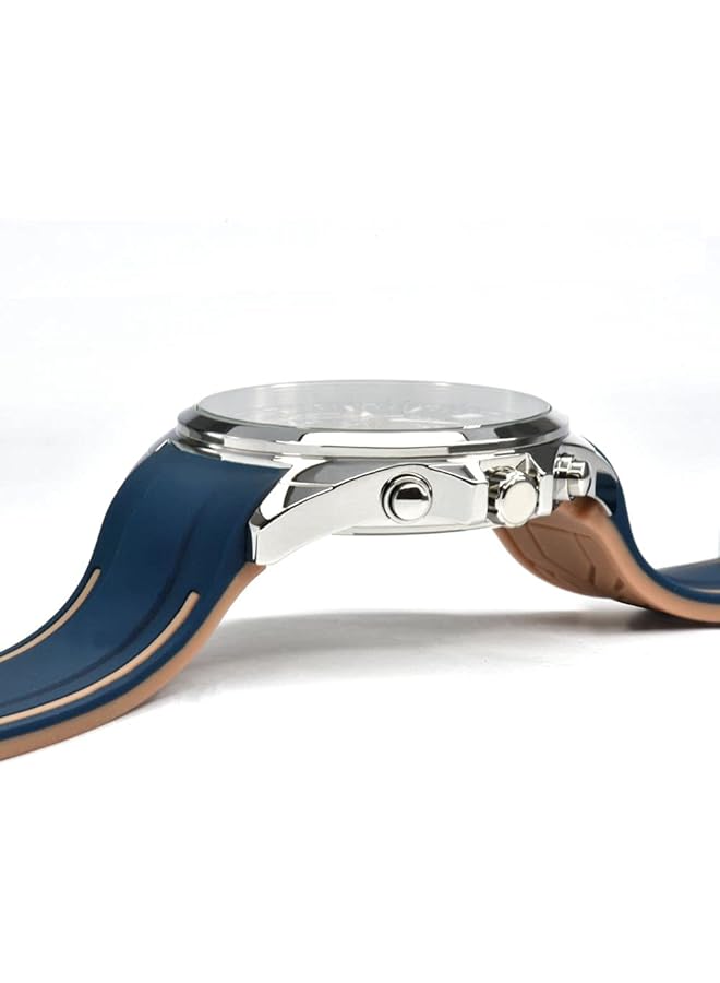 لوراس ساعة رياضية كرونوغراف بسوار سيليكون للرجال Rt385Hx9 - Image 2