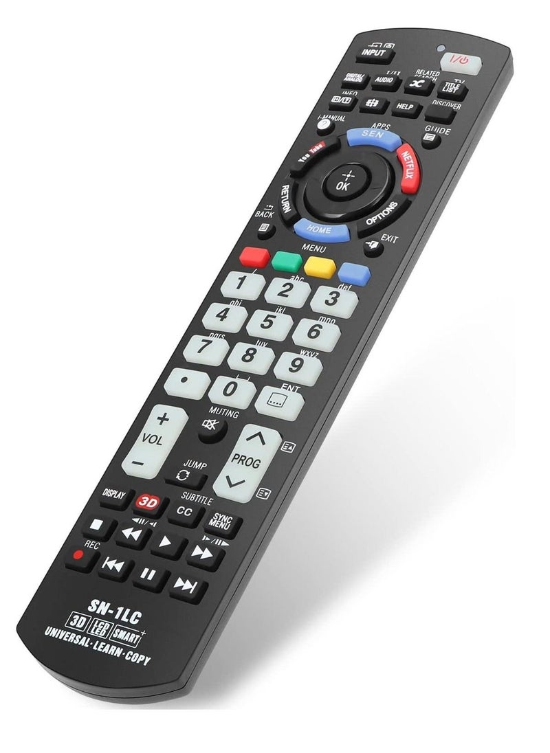 Raxoom Universal Remote Control SN-1L Compatible Replacement for Sony TV/3D/ LCD/LED/Smart/BRAVIA/Learn/You Tube/Netflix RM-YD005 RM-YD014 RM-YD018 RM-YD021 RM-YD024 RM-YD025 - Image 1