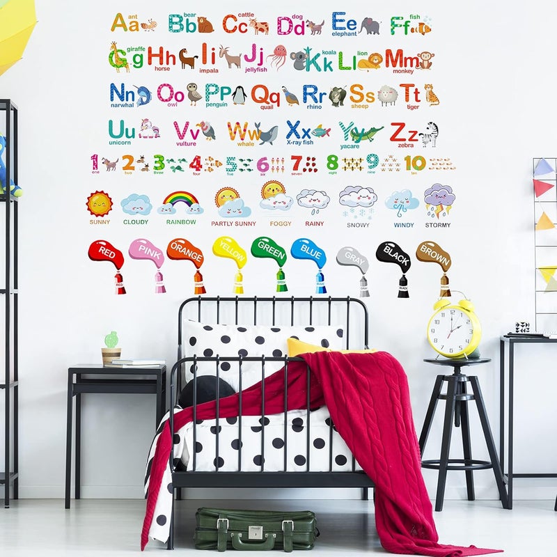 BPA® Alphabet and Numbers Educational Wall Decal - Image 5