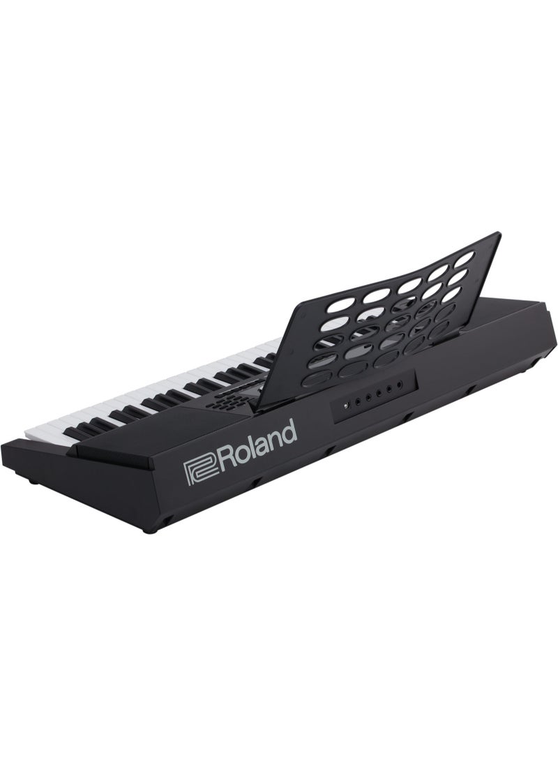 Roland - E-X20 61-Key Arranger Keyboard – 647 Tones, 253 Styles, 140 Songs, USB MIDI, and Built-in Speakers - Image 1