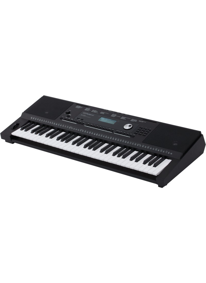 Roland - E-X20 61-Key Arranger Keyboard – 647 Tones, 253 Styles, 140 Songs, USB MIDI, and Built-in Speakers - Image 1