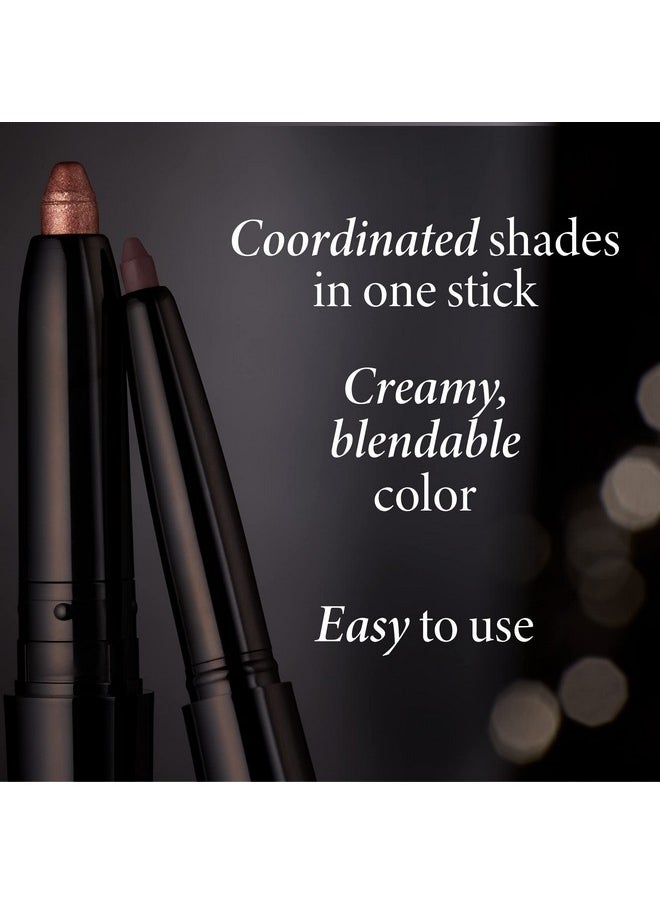 LAURA GELLER NEW YORK Swipe N Line Dual Ended Eyeshadow + Eyeliner Classic (Onyx/Champagne) Cream Eyeshadow & Smooth Glide Eyeliner Waterproof & Crease Free Color  - Image 3