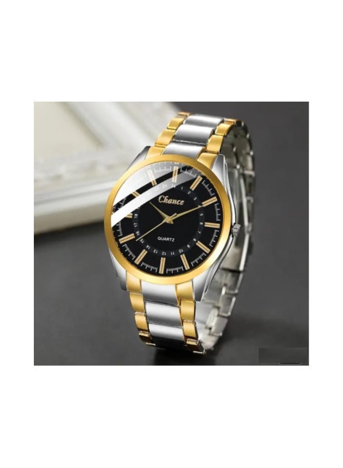 CHANCE Men's Quartz Watch Fashion Simple Wristwatch - Image 1