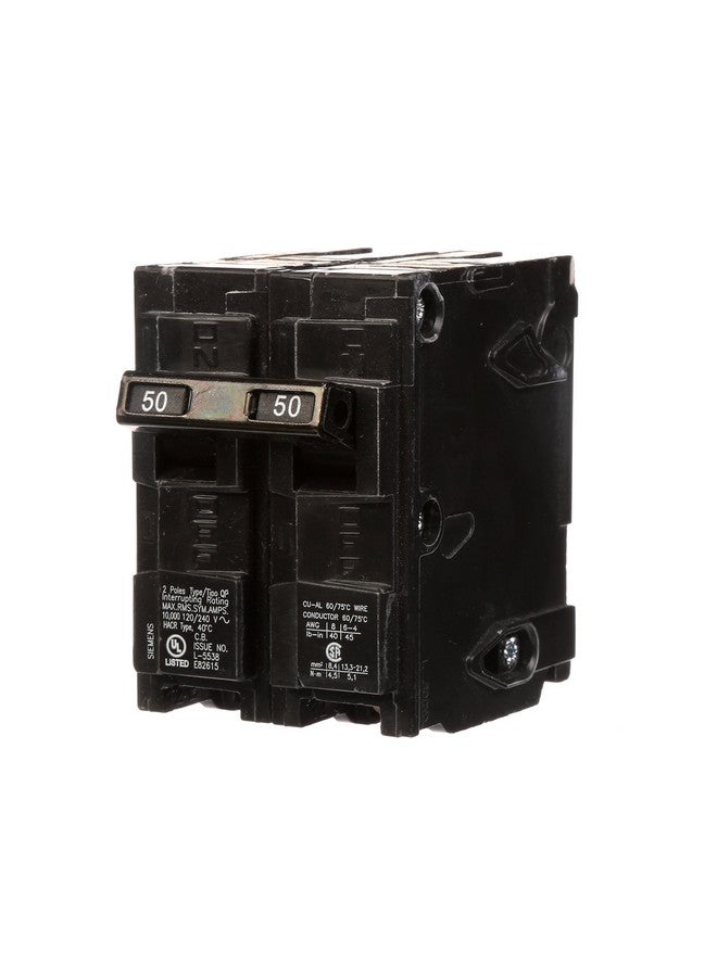SIEMENS Q250 50-Amp Double Pole Type QP Circuit Breaker - Image 1