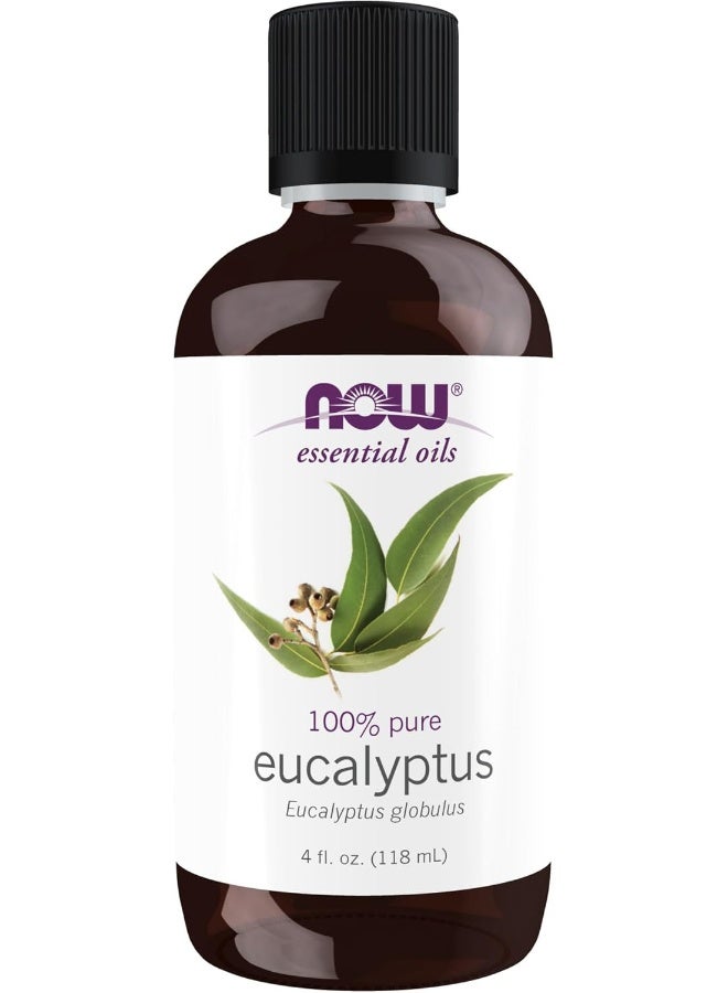 NOW Eucalyptus Essential Oil, 4-Ounce - Image 1