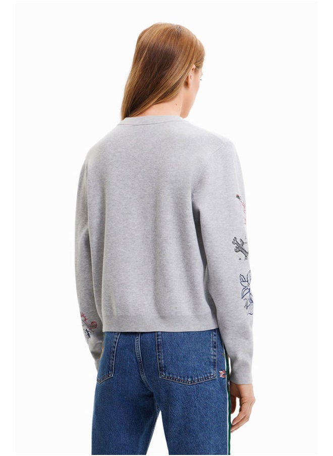 DESIGUAL - سترة مطرزة بالزهور - Image 1