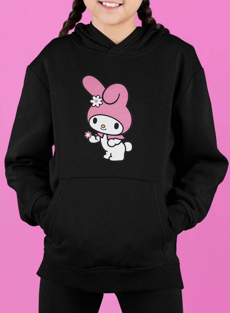 ZOOM Adorable My Melody Hoodie for Girls - Soft & Comfy Pastel Design - Image 1