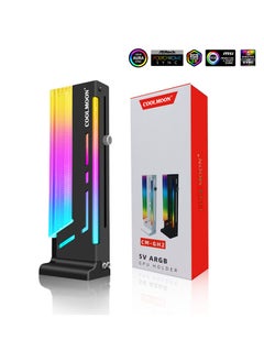 General Vertical graphics card bracket 5V *light synchronization ARGB jack illusion Graphics card support bracket  - Image 1