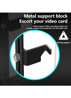 General Vertical graphics card bracket 5V *light synchronization ARGB jack illusion Graphics card support bracket  - Image 3