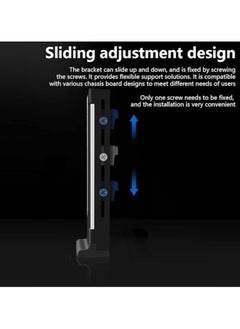 General Vertical graphics card bracket 5V *light synchronization ARGB jack illusion Graphics card support bracket  - Image 4