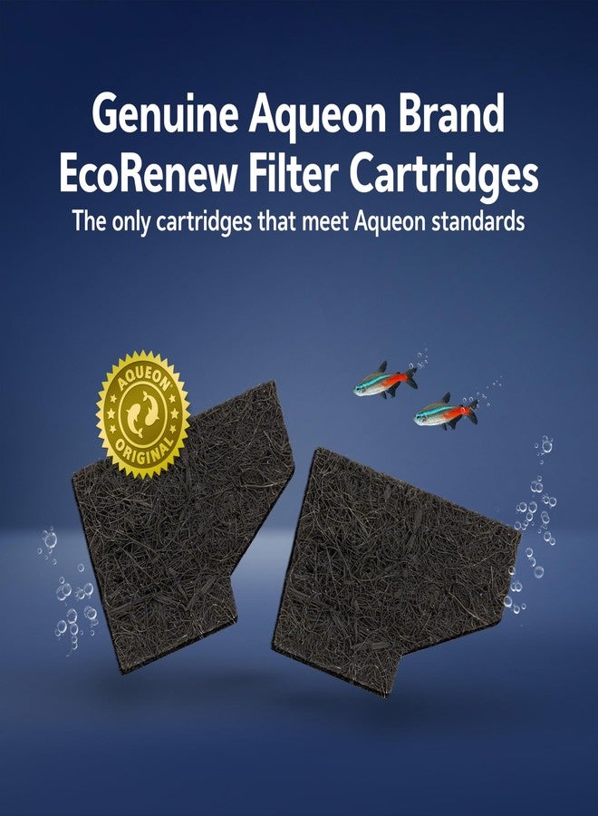 Aqueon Aquarium Fish Tank EcoRenew Filter Cartridge, Small 9 Pack - Image 2