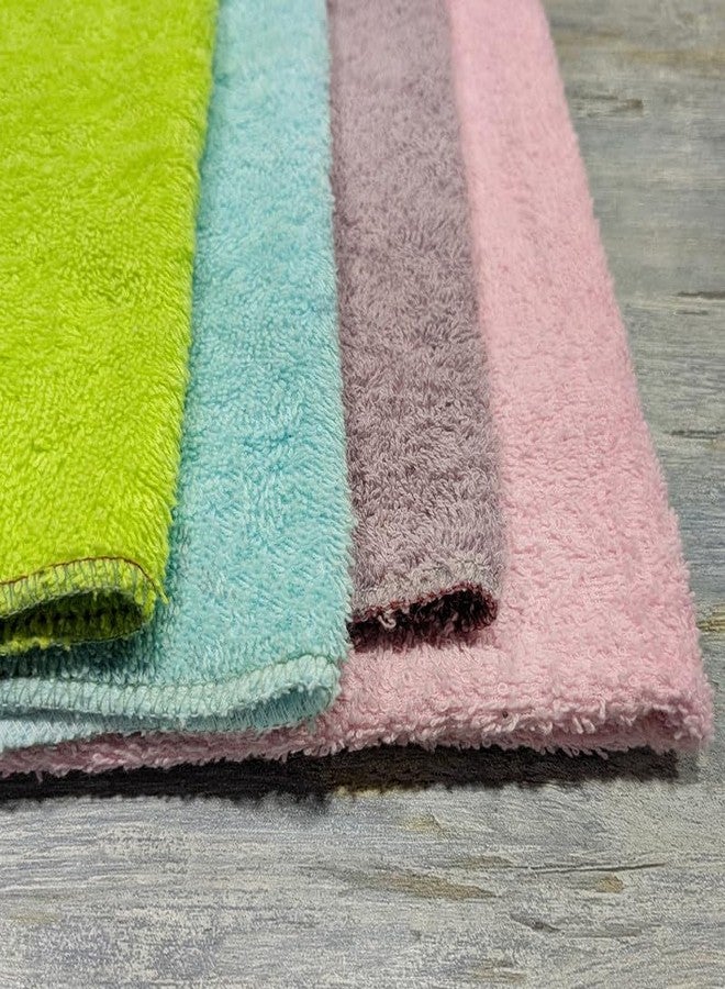SupremePlus Premium Color Terry Cloth Rags - (10 lbs. Bag) Super Absorbent Cotton Towel Cleaning Rags for Garage, Shop Rags, Industrial Use & Housekeeping - Shop Rags Bulk - Image 4