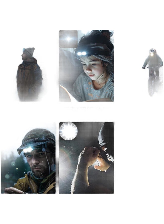 Warsun Motion Sensor Headlamp, Long Battery Life, Led Night Fishing, High Brightness, Rechargeable, Ultra-Bright, Long-Range, Waterproof, For Work And Fishing - Image 2