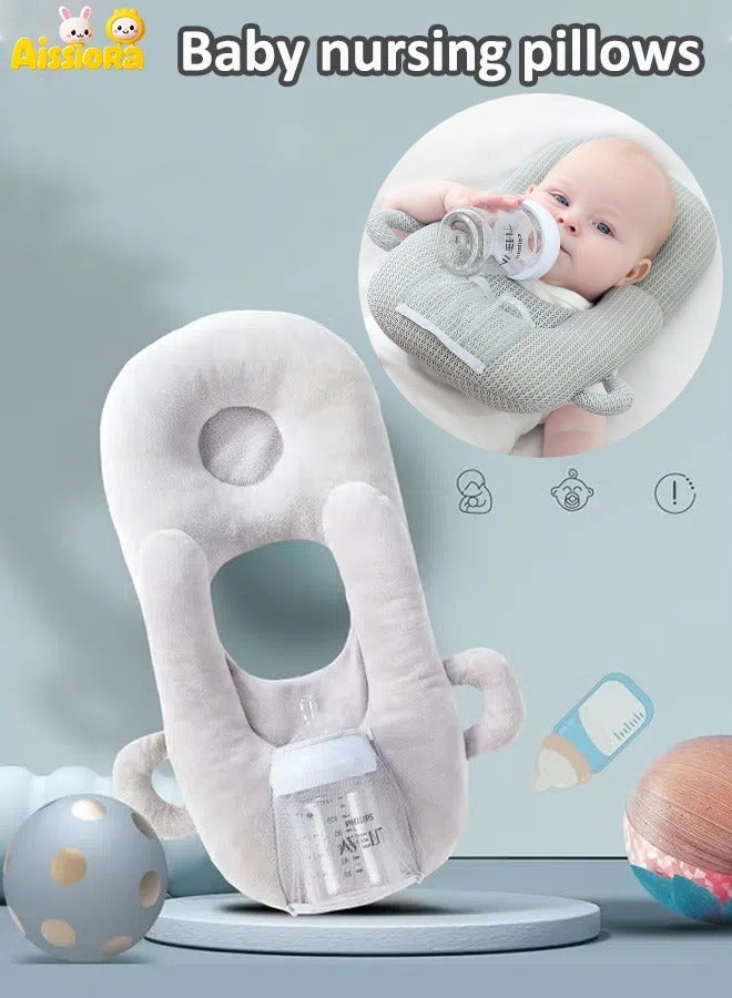 Adjustable Baby Bottle Holder for Self Feeding Cushion and Propper for Baby Bottle Baby Feeding Pillow Bottle Holder for Baby self Feeding Newborn Essentials Baby Self Feeding Pillow  - Image 1