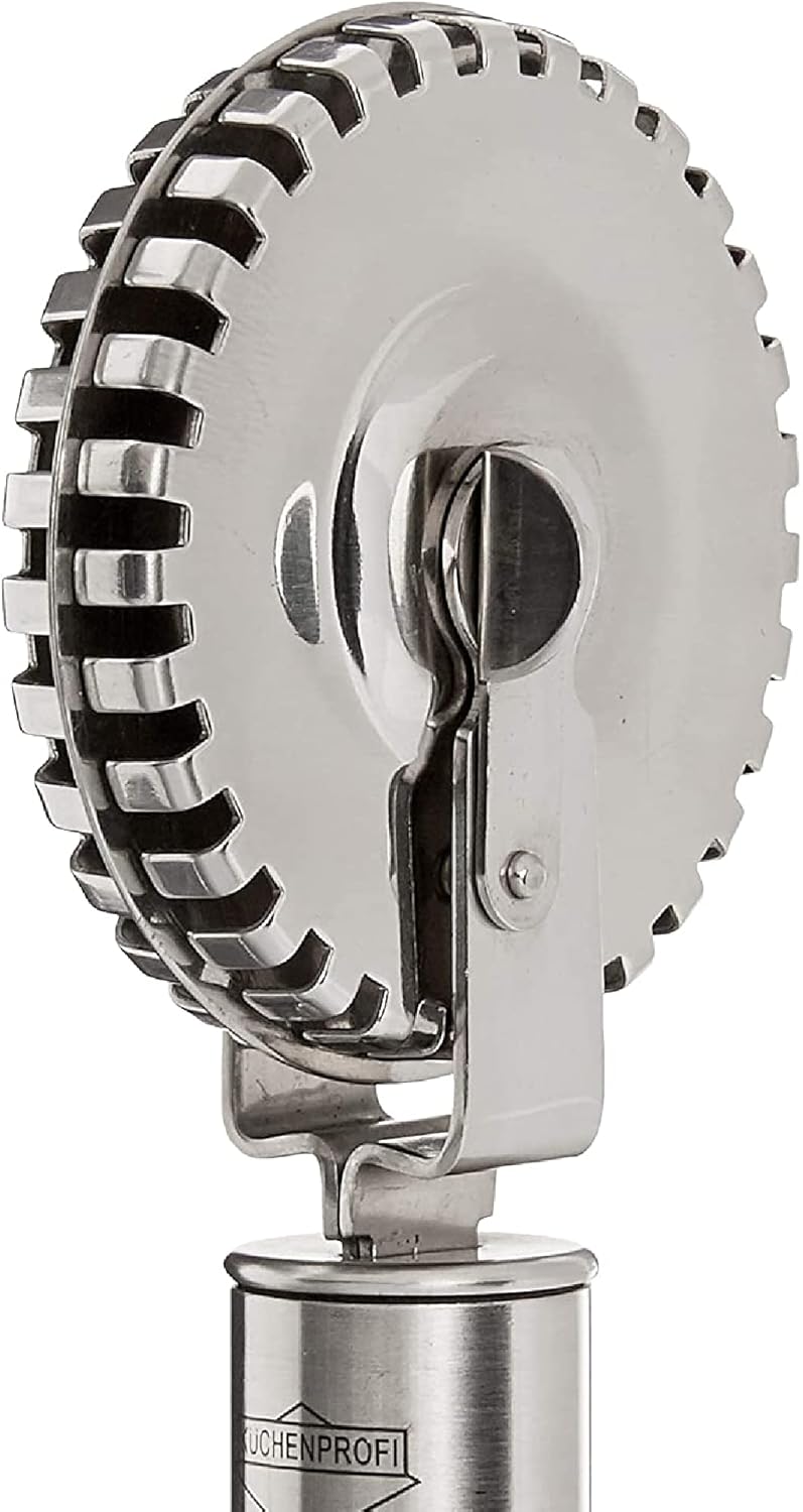 Küchenprofi Ravioli Cutter, 18/10 Stainless Steel Pastry and Pasta Cutting Wheel, Perfect for Cutting, Sealing, and Crimping Fresh Pasta and Pastry Dough - Image 3