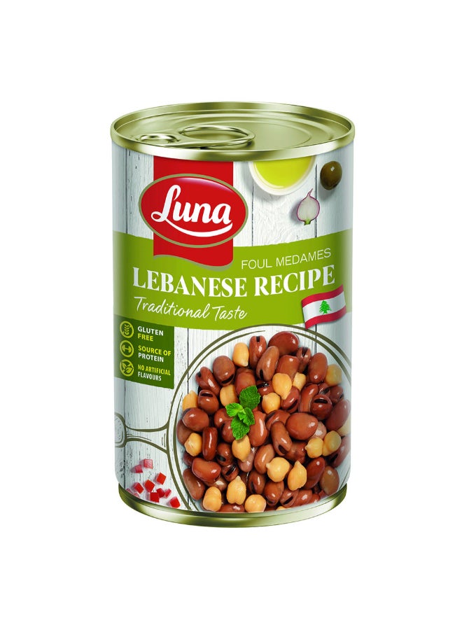 لونا وصفة فول لبناني 450جم - Image 1
