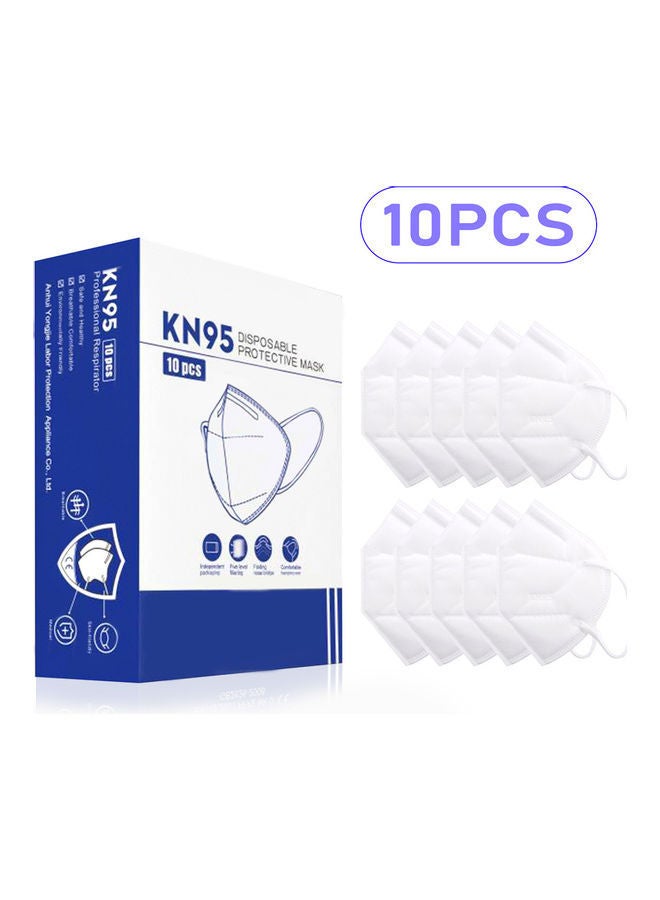 NIBEMINENT 10-Piece KN95 Disposable Protective Face Mask - Image 2