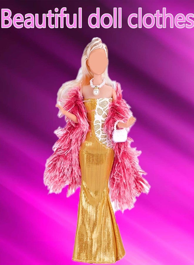 CartHome Doll Dress,Doll Clothes,Accessories,Role Playing Costumes Suitable for Storytelling and Decorating Parties Tea Party Games and Activities Suitable as Gifts for Kids - Image 3