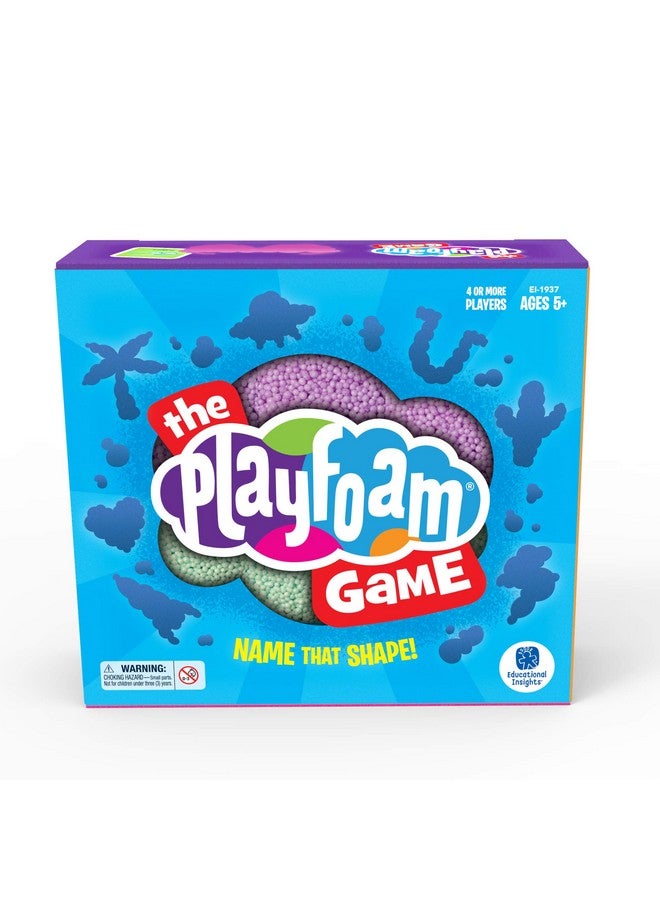 Educational Insights The Playfoam Family Game, A Sculpting Guessing Game Toy With Original Playfoam, For 4 or More Players, Board Game for Kids Ages 5+ - Image 1