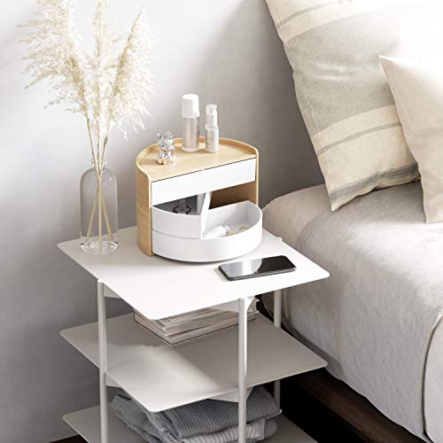 Umbra Moona Jewelry Box, White/Natural - Image 2