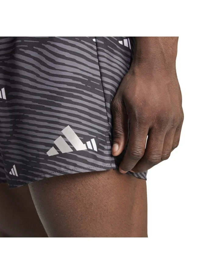 adidas شورت رجالي أسود ربع