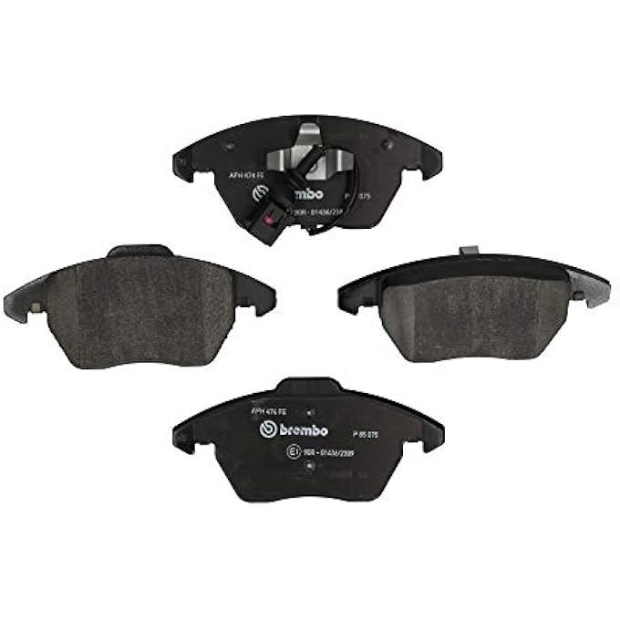 بريمبو وسادات الفرامل بريمبو P 85 075 باللون الأسود - Image 2