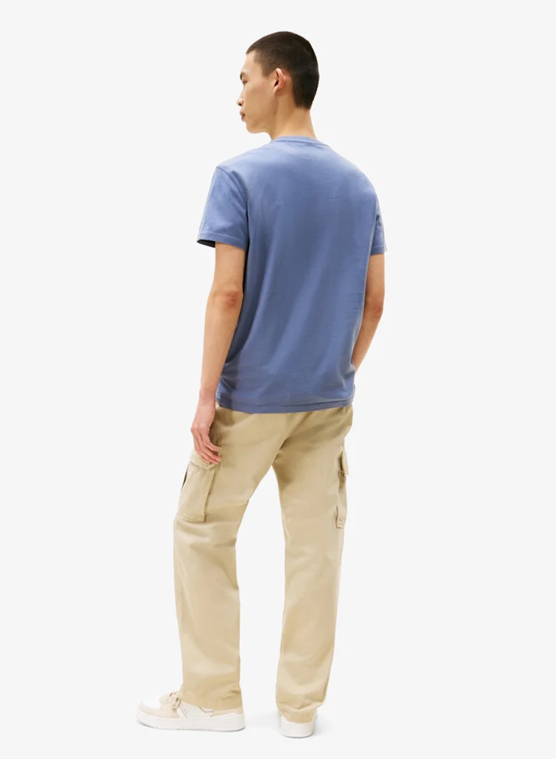 TOMMY JEANS Logo Regular Fit Crew Neck T-Shirt