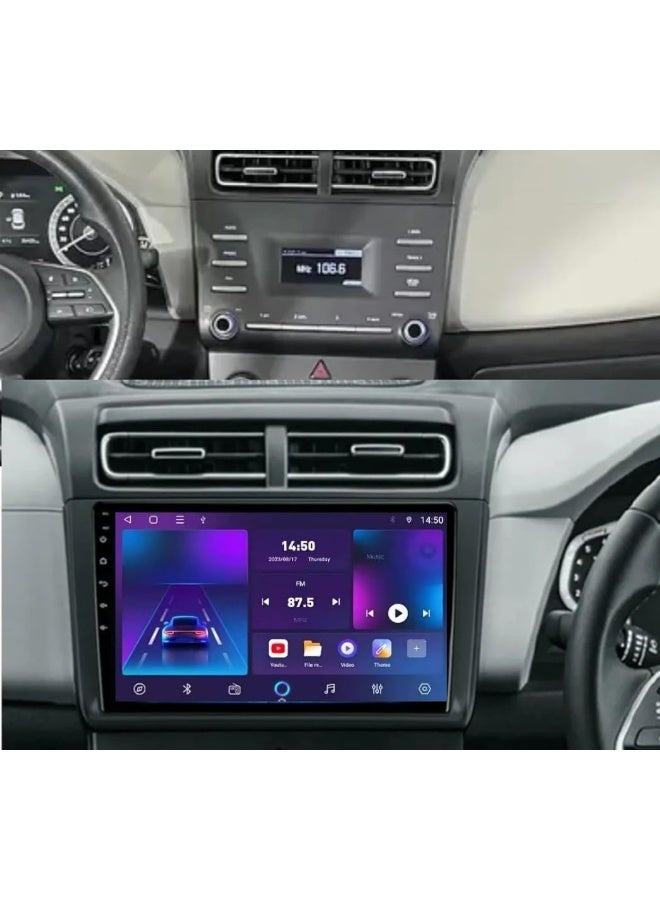 Vierex Fit Hyundai CRETA Car Stereo CRETA IX25 Android Screen 2020-2023 With Apple Carplay Android Auto Wireless WiFi DSP FM&AM BT AHD Camera Included Fast Interface QLED (4+32GB Carplay 8CORE) - Image 3