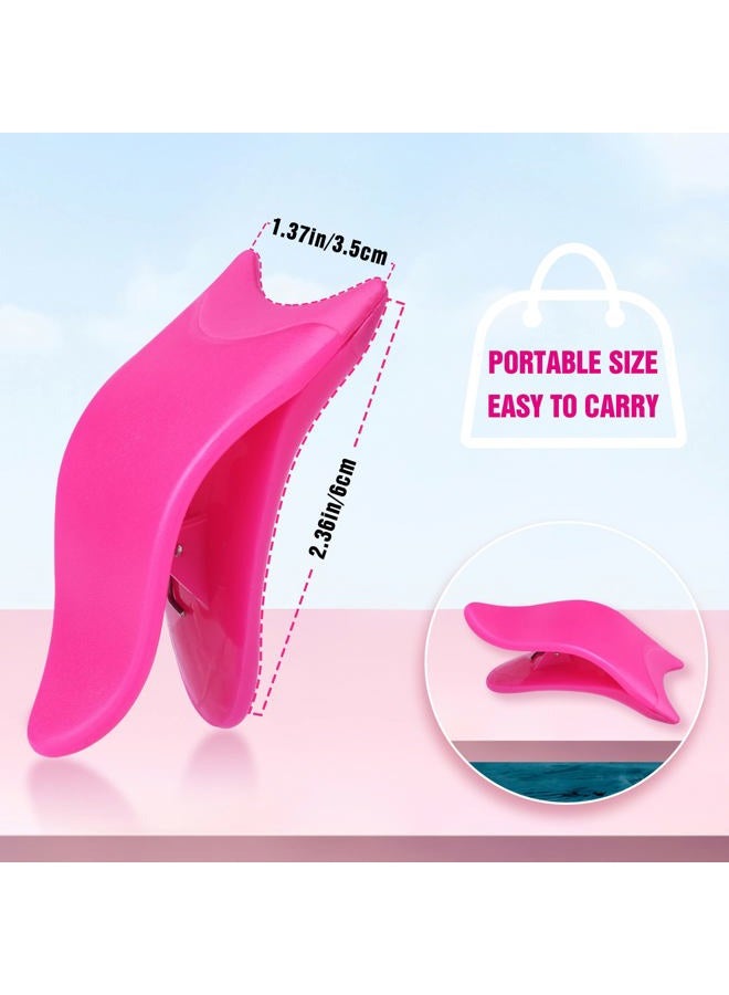 JIMIRE False Eyelashes Applicator Tool Lashes Clip for Beginners Easy to Apply Eyelashes Daily Use Buddy Tool Pinzas para Pestañas (Plum) - Image 2