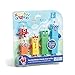 hand2mind Numberblocks Friends One to Five Action Figure Set Toy Figures Playsets Small Figurines for Kids Counting Blocks Numbers for Toddlers Math Toys Kids Birthday Gifts - Image 2