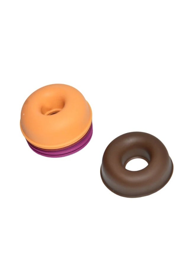 Bin Shahon Bin Shehoon Silicone Cake Mold Set Multicolor 6 Pieces - Image 3