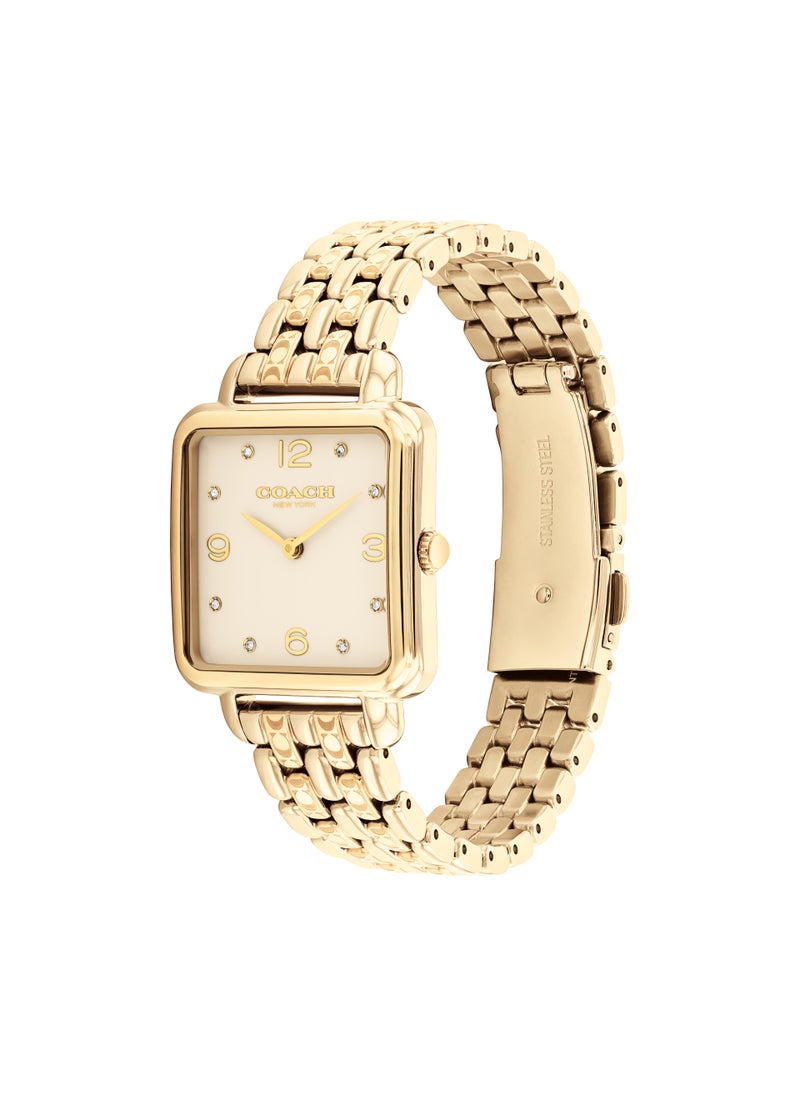 COACH - Cass Steel Strap Analog Watch - Image 1