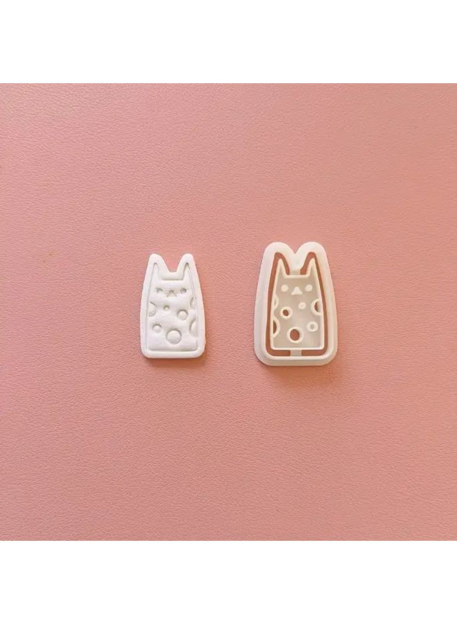 Polymer Clay Cat Cutters Mold Set 3 Shapes For DIY Jewelry Resin Crafts - Image 5