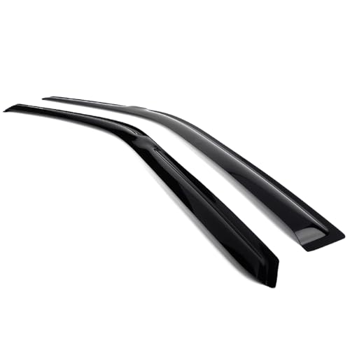 Torcia TYG Tape On Window Visors Fits for 90-93 Honda Accord 2dr, Side Auto Window Wind Deflectors, Ventshade, Rain Guards for Cars/Trucks - Image 2