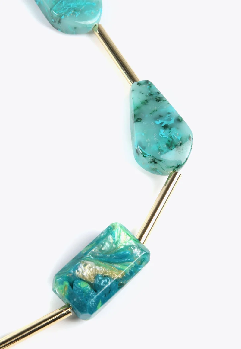 Lola Casademunt Turquoise Double-Chain Necklace
