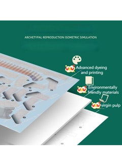 Zeindustry Toys Bernabeu Stadium 3D Football Field Puzzle Toys  - Image 3
