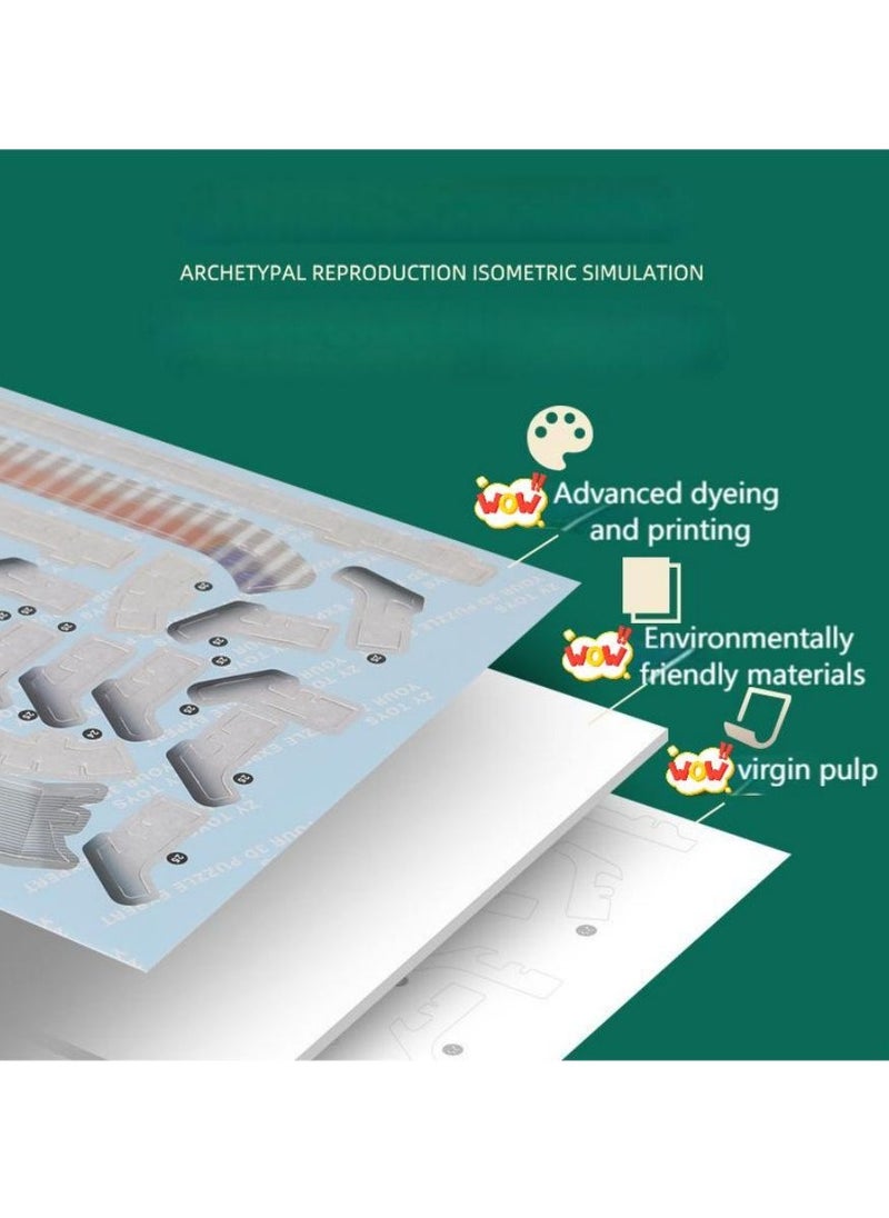 Zeindustry Toys - Bernabeu Stadium 3D Football Field Puzzle Toys - Image 1