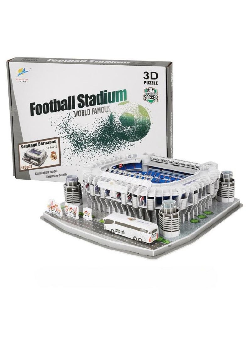Zeindustry Toys - Bernabeu Stadium 3D Football Field Puzzle Toys - Image 1