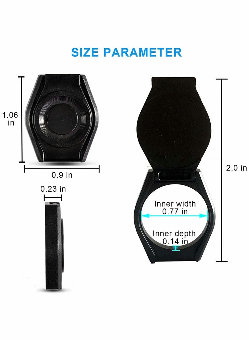 4 Pack Webcam Cover, Thin Web Camera Lens Cover Privacy Shutter Cap Hood with Strong Adhesive, Cam Covers, for Logitech HD Pro Stream Webcam, C270/C615/C920/C930e/C922X and Others - Image 3