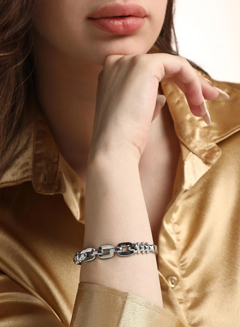 سوهي Women's The Chainlink Bangle Bracelet