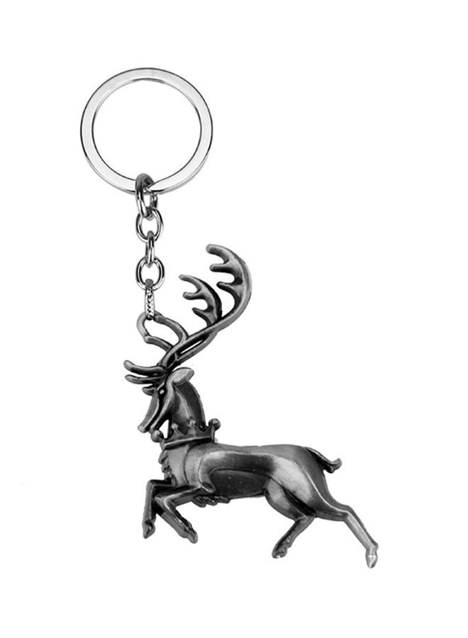 إسكدنيا سلسلة مفاتيح بتصميم طوطم غزال فردي من مسلسل Game Of Thrones - Image 1