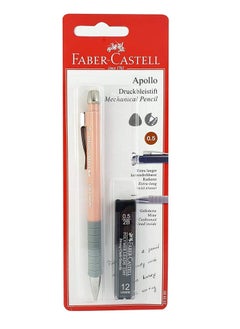 0.5mm Tip Mechanical Pencil A Pack of Leads Assorted Colours